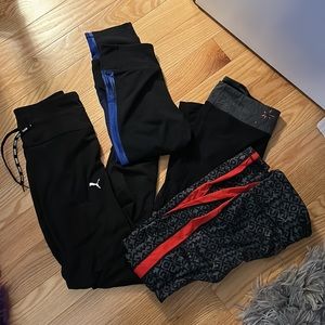 4 pairs of workout pants .all for a total of $15